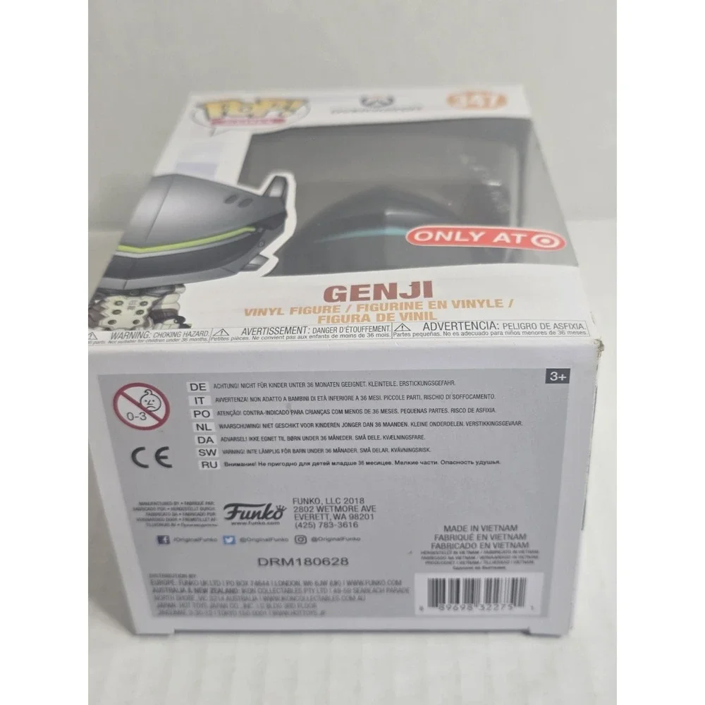 Funko Pop! Vinyl: Overwatch - Genji (Carbon Fiber) - Target (T) (Exclusive) #347